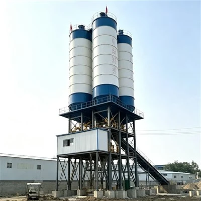 সাইটে কংক্রিট ব্যাচিং প্ল্যান্ট